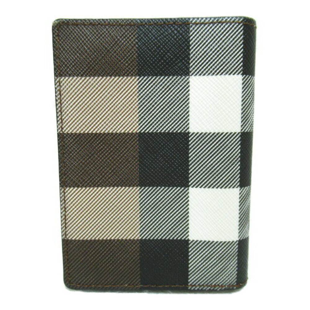 Burberry Wallet canvas brown black - Picture 3 of 8